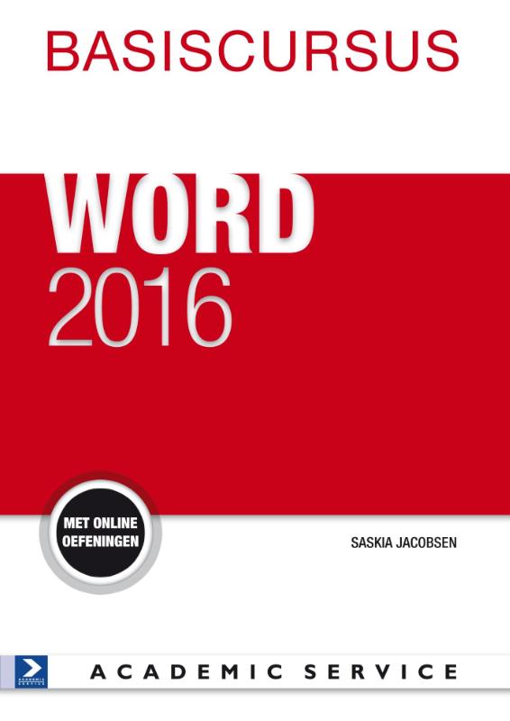 Justitie verkoopplan Kind Basiscursus Word 2016 | Jacobsen, Toet | 9789462451667 | Boom hoger  onderwijs